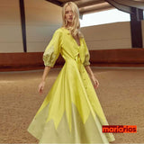 Vestido Maria Dorothy - Amarelo