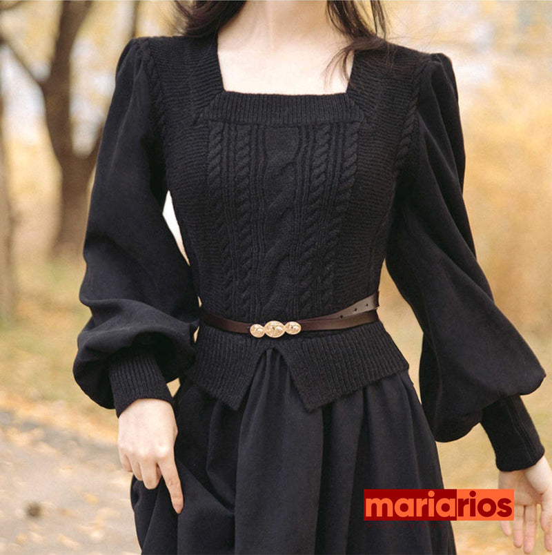 Vestido Maria Jasmine - Preto