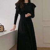 Vestido Tricot Maria Lyor - Preto