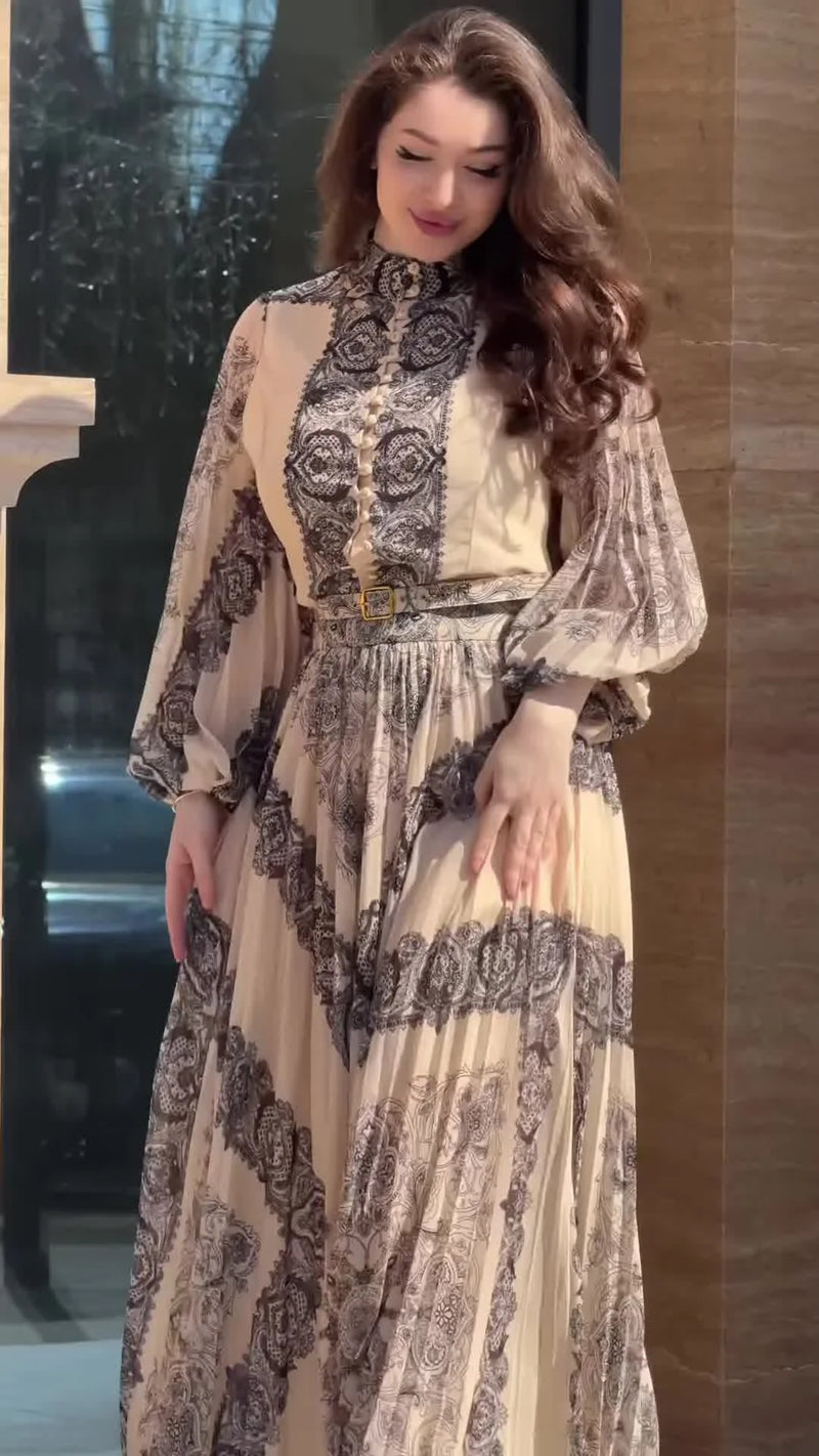 Vestido Maria Suzan - Bege/Nude