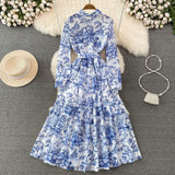 Vestido Maria Esmeralda - Azul - Primavera