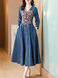Vestido Maria Lizy - Azul