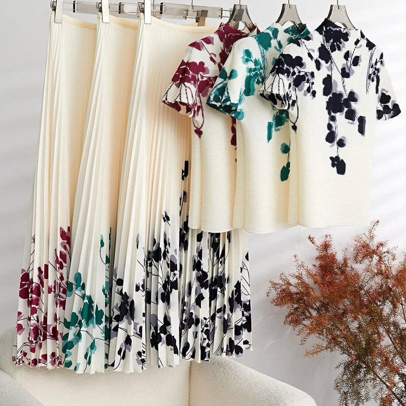 Conjunto Maria Augusta - Plissado - Verde