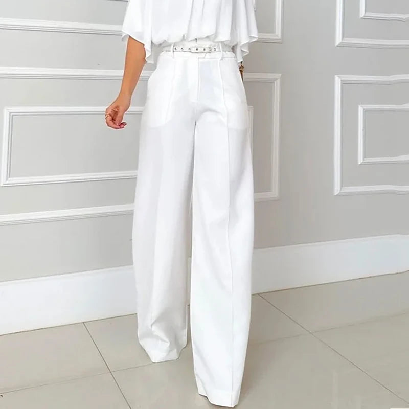 Conjunto Alfaiataria Maria Nazaré - Branco