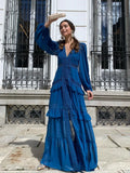 Vestido Maria Loreta - Azul Claro