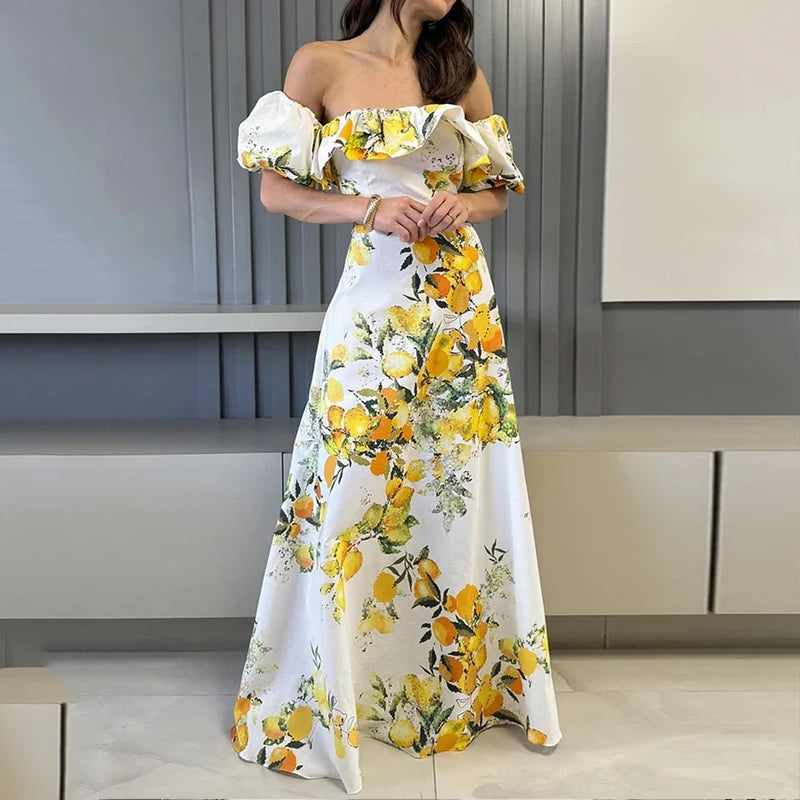 Vestido Maria Cecília - Amarelo