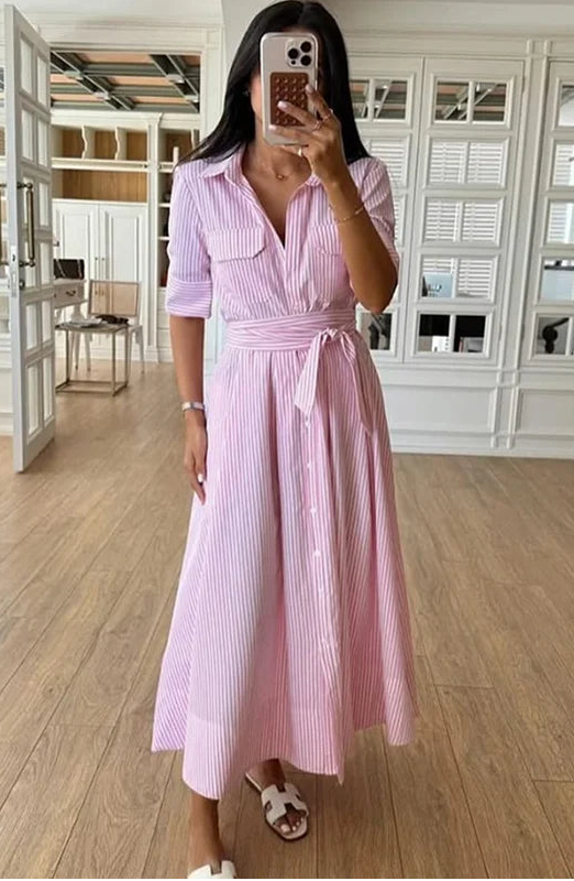 Vestido Maria Vivian - Pink