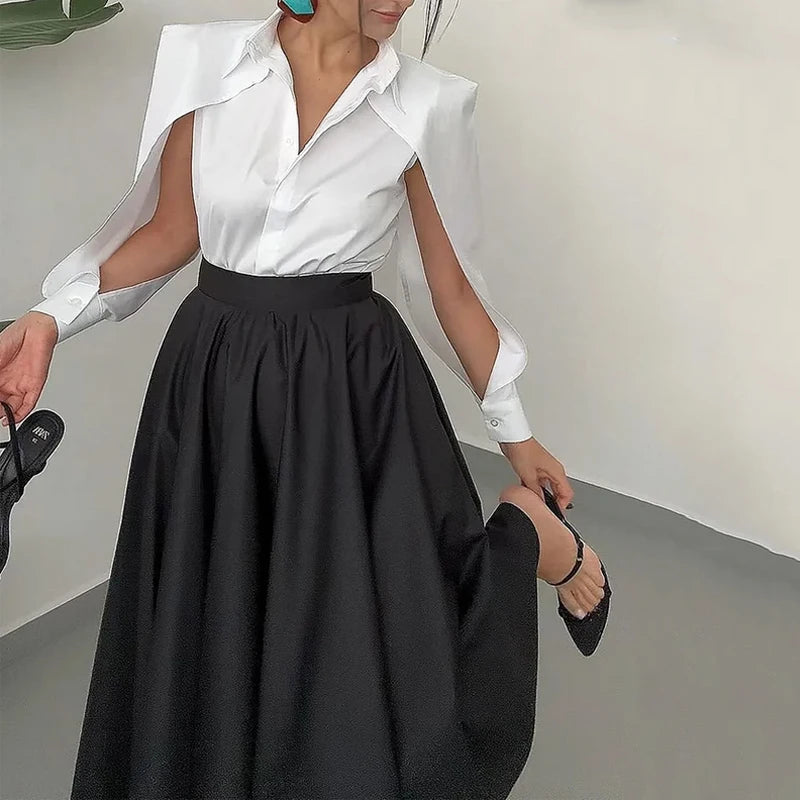 Conjunto Maria LeBlanc - Preto e Branco