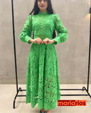 Vestido de Renda Maria Eller - Verde