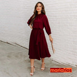 Vestido Maria Claudia - Verde