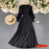 Vestido Maria Clara - Preto