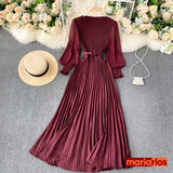 Vestido Maria Clara - Marsala