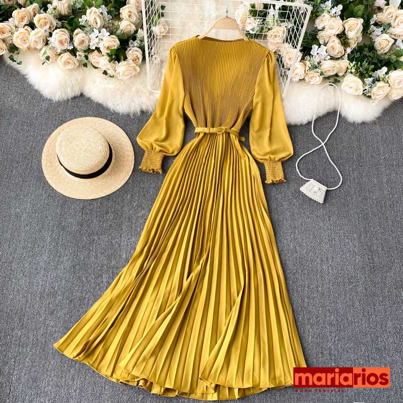 Vestido Maria Clara - Marsala