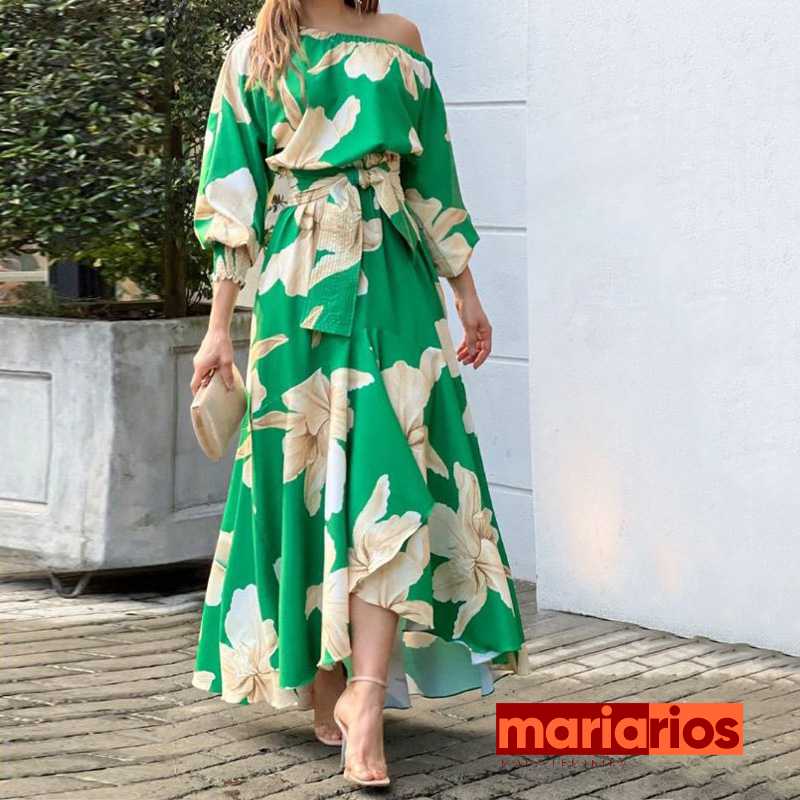 Vestido Maria Cecília - Verde