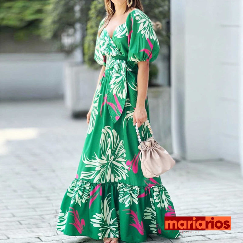 Vestido Maria Kelly - Verde
