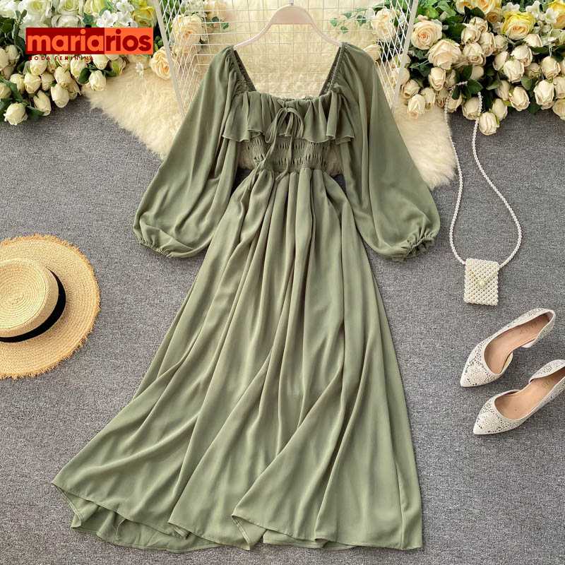 Vestido Midi - Maria Luiza - Terracota