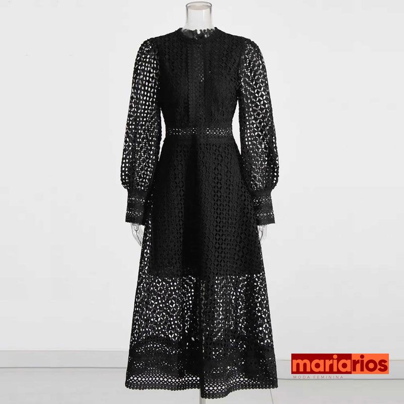 Vestido Maria Julia - Preto