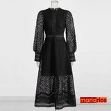 Vestido Maria Julia - Preto