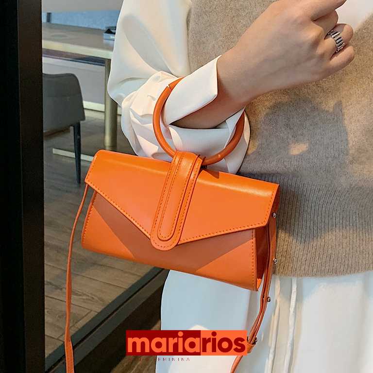Bolsa Crossbody Maria Madalena - Laranja