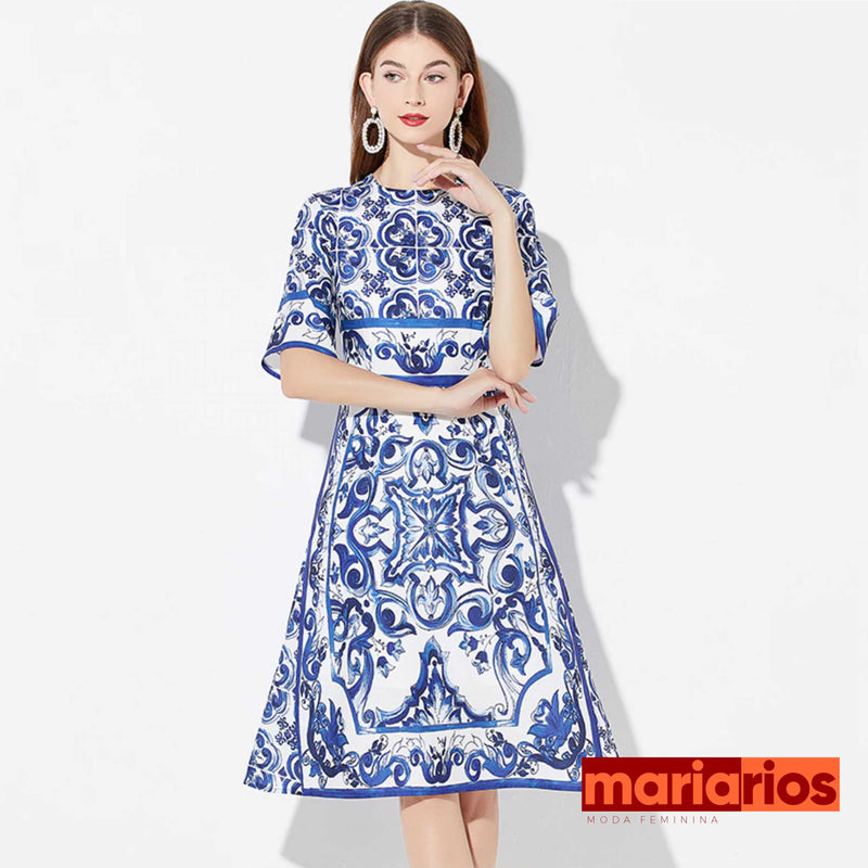 Vestido Maria Dolores - Azulejos