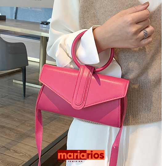 Bolsa Crossbody Maria Madalena - Pink