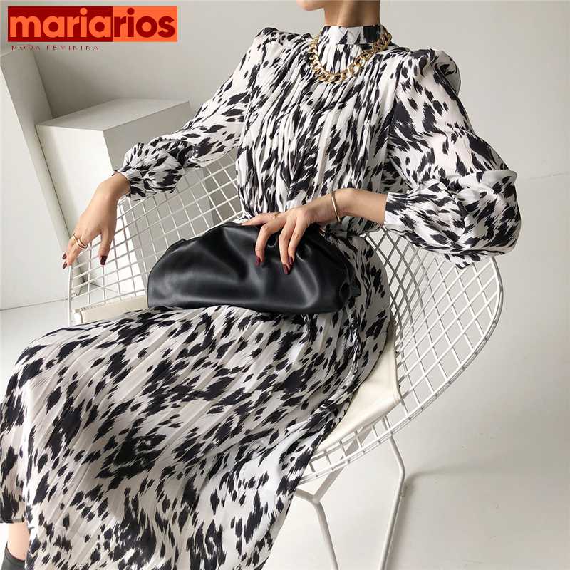 Vestido Maria Carlota - Preto e Branco