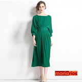 Vestido Maria Leda - Verde