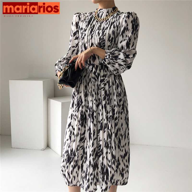 Vestido Maria Carlota - Preto e Branco