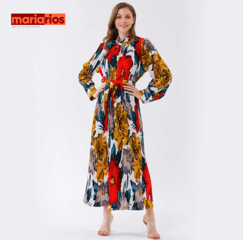 Vestido Maria Olívia - Vermelho