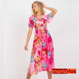 Vestido Maria Verão - Rosa