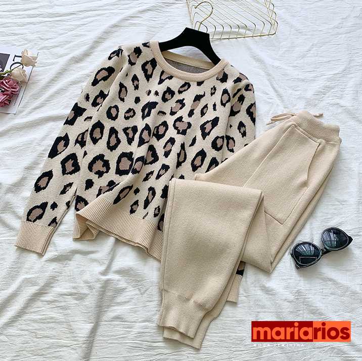 Conjunto Maria Adelaine - Bege