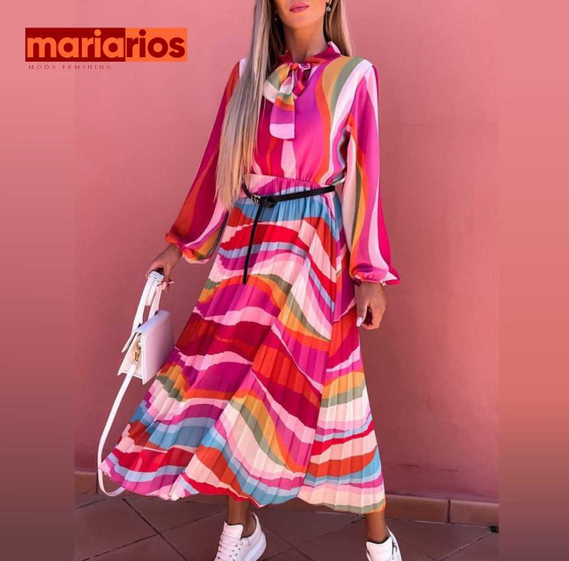 Vestido Maria Camila - Rosa