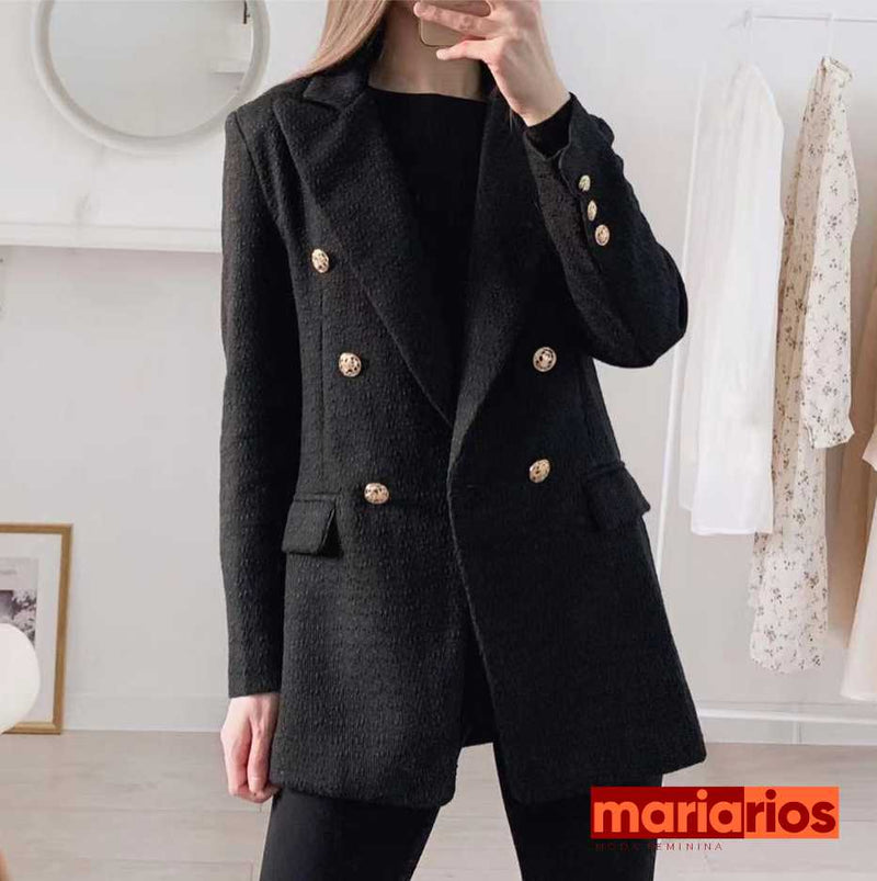 Blazer Maria Bárbara - Preto
