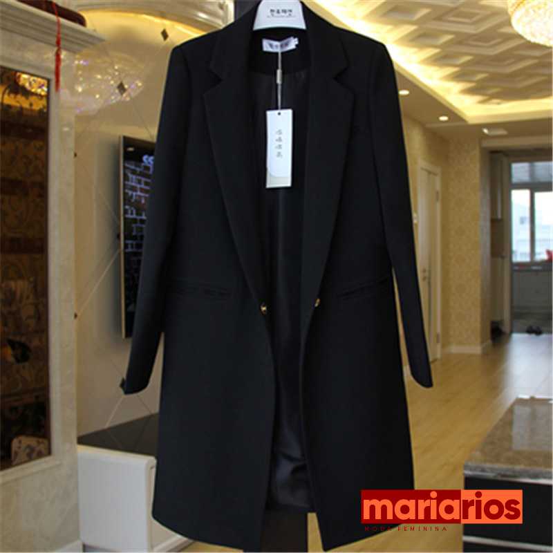 Sobretudo Maria Mariana - Preto