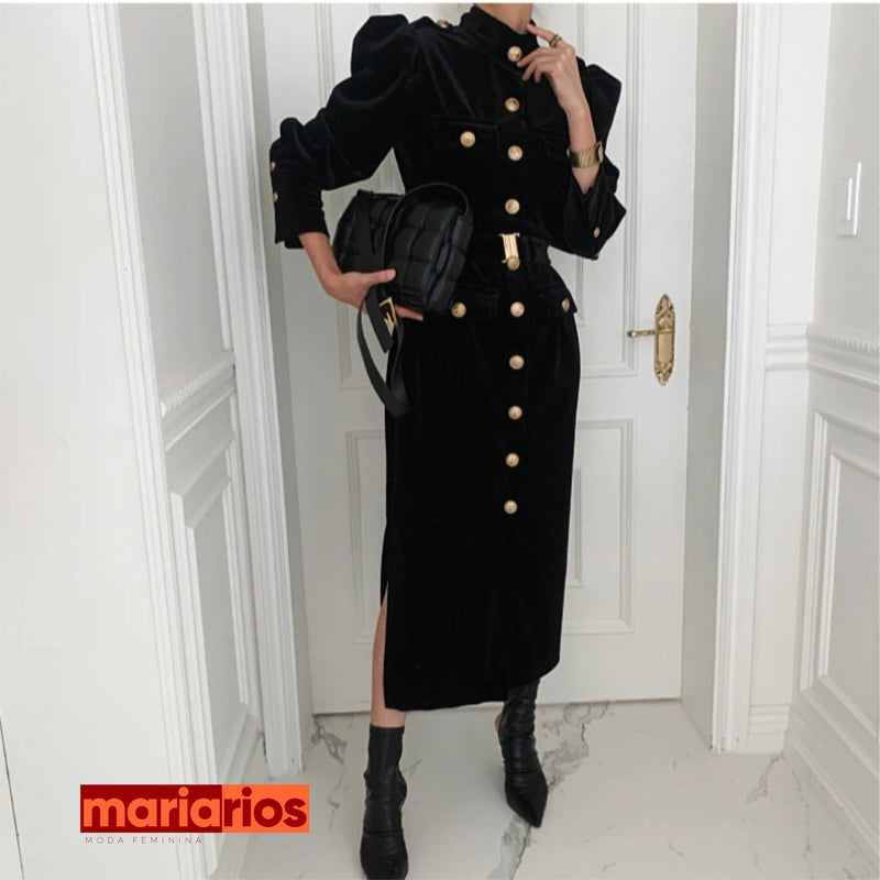 Vestido Maria Alessandra - Preto