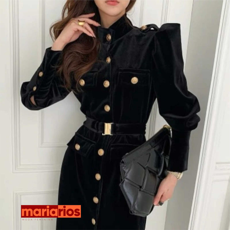 Vestido Maria Alessandra - Preto