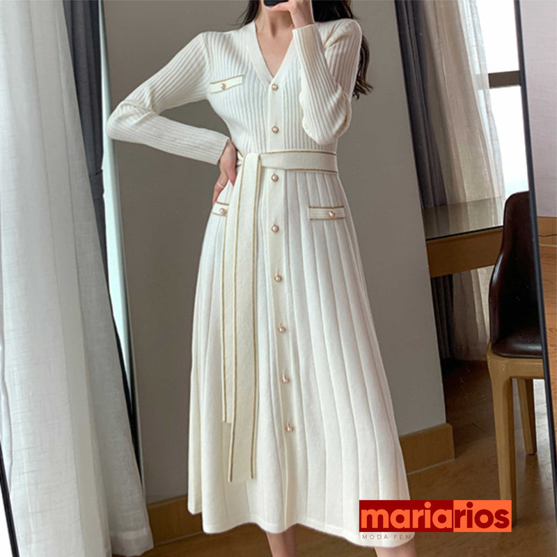 Vestido Maria Milena - Preto