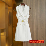 Vestido Blazer Maria Denise - Verde