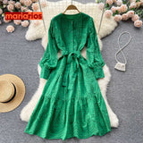 Vestido Maria Linda - Verde