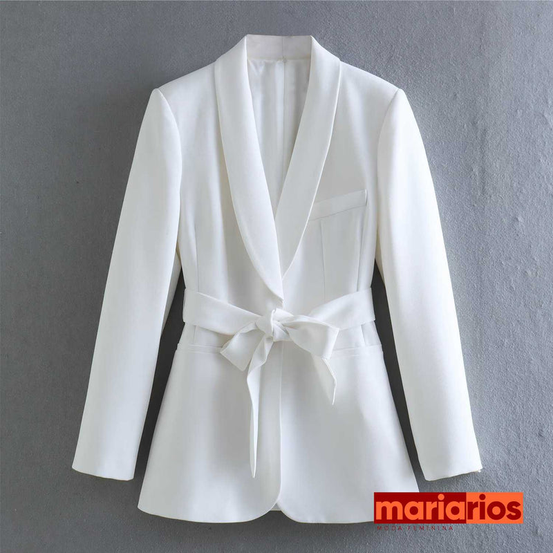 Blazer Maria Areta - Branco