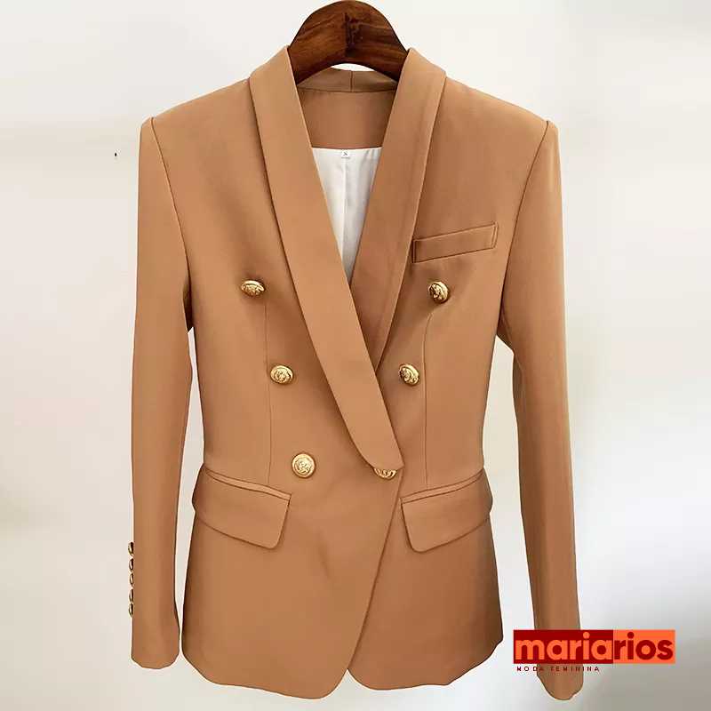 Blazer Maria Rita - Bege
