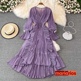 Vestido Maria Adele - Rosa