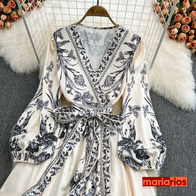 Vestido Maria Flora - Off White