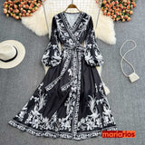 Vestido Maria Flora - Preto