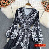 Vestido Maria Flora - Preto