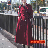 Sobretudo Maria Celina - Trench Coat - Azul Marinho